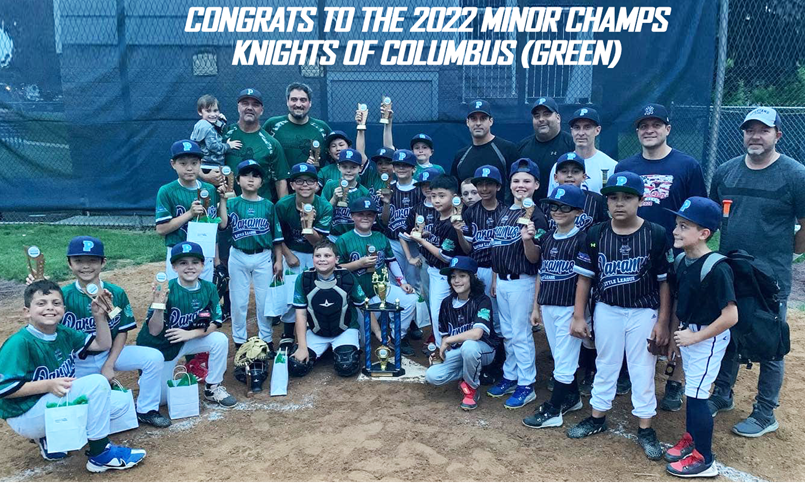 2022 MINOR LEAGUE CHAMPS